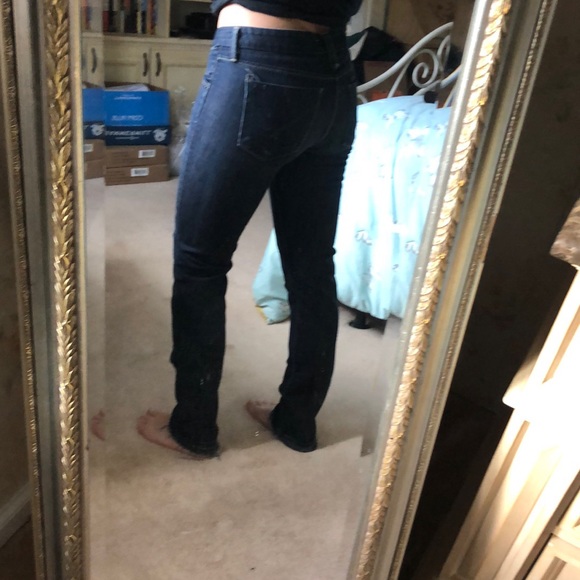 Hudson Boot Cut Dark Denim Size 28 - Picture 1 of 8